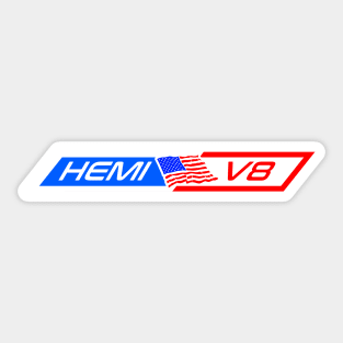 Hemi V8 Sticker